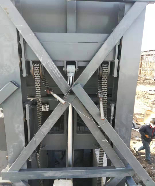 料斗翻轉(zhuǎn)液壓升降機(jī) 料斗翻轉(zhuǎn)液壓升降機(jī)